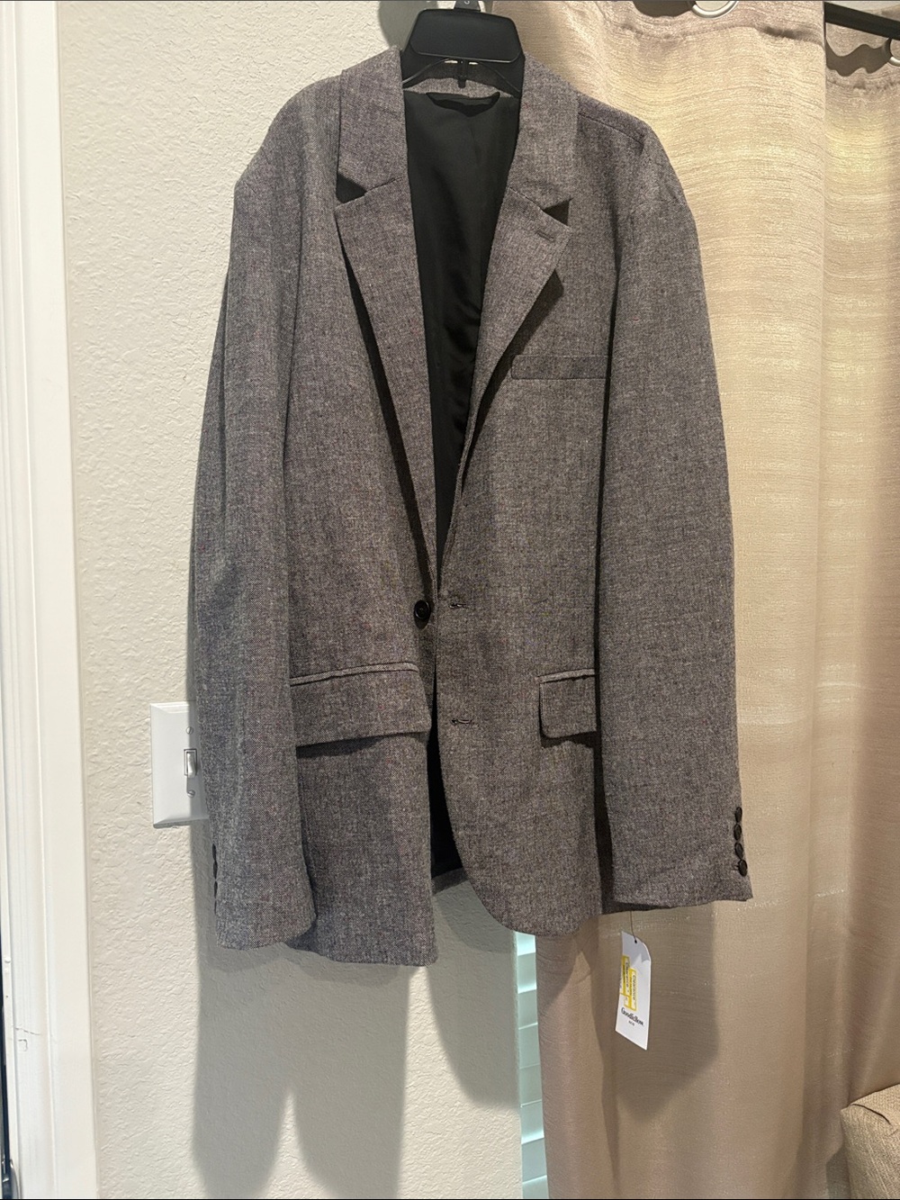 Goodfellow & co Gray Men's Tailored Blazer - Classic Single-Breast Style